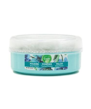 Spring Fresh Tranquil Breeze Perfumed Dusting Powder 5 oz (2 Pack) - Refreshing Scent for Soft Skin - Buy Online on GoSupps.com