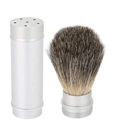 Razor brush premium bristle hair aluminum handle shaving brush brush luxury men gift men razable light and sustainable skin -friendly and thorough shave