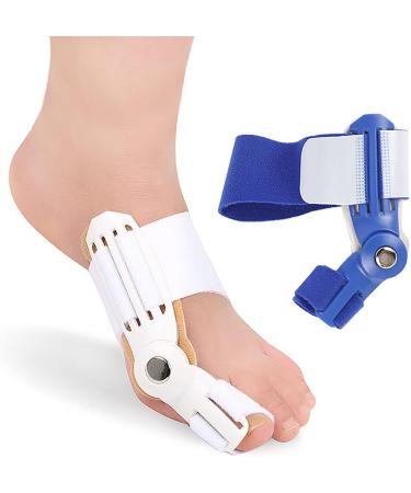 ALINZO Toe Separators - Orthopedic Bunion Corrector 2pc Set for Day & Night Relief - Gray - Buy Online on GoSupps.com