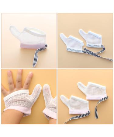 Healvian Thumb Brace Kit for Kids - Stop Thumb Sucking & Teething with Chewy Gloves - 2 Pairs Included - Thumb Splint for Baby & Infant - 11x7x0.5cm - Buy Online on GoSupps.com