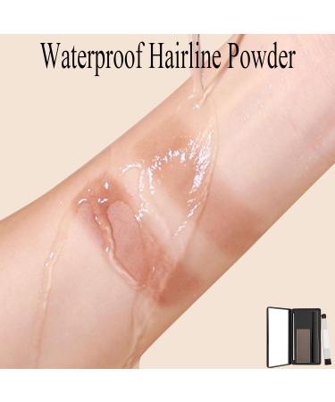 Waterproof and Sweat Resistant Multipurpose Hairline Contour Powder Hair Line Powder Hair Ombre Hairline Powder 8g (Light Brown) - Buy Online on GoSupps.com