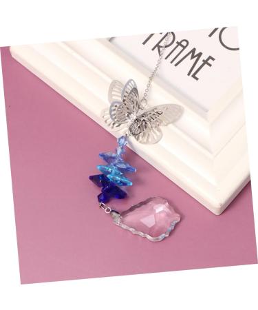 Zerodeko 1pc Sun Visor for Car Crystal Window Chimes Car Sun Visor Ceiling Lamp Crystal Pendant Lute Petal - Buy Online on GoSupps.com