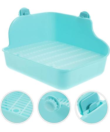 BESPORTBLE Rabbit Potty Trainer Hamster Cage Green Rabbit Potty Pan Ferret Potty Trainer Guinea Pig Bedding - Buy Online on GoSupps.com