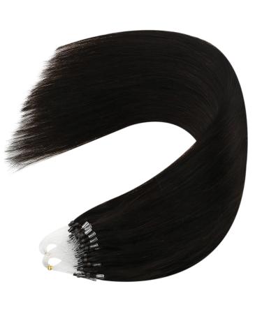 Buy Youngsee Microring Extensions | 40cm Real Hair Brown Micro Loop Extensions | Remy Hair #2 50g - Buy Online on GoSupps.com