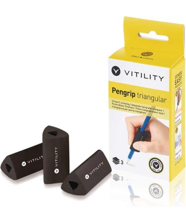 Triangular Pengrip Set - 3 Piece Ergonomic Pencil Grips - Buy Online on GoSupps.com