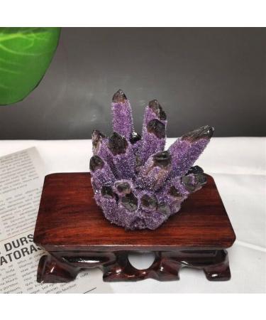 Amethyst Stone 350g 400g Wholesale Purple Amethyst Cluster QuartzEnergy 1PC ningxiao - Buy Online on GoSupps.com