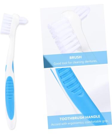 Healeved Prosthesis Nursing Box & Bathing Container | Denture Cleaning Brush & Travel Holder | Yellow 8x7.5cm - Buy Online on GoSupps.com