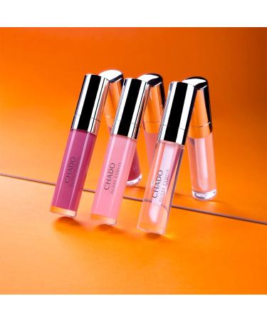 CHADO Gloss Exquis Grenade - Pink Moisturizing Lip Gloss | Non-Sticky High Shine Tinted Lip Glaze | Cruelty Free Paraben & Sulfate Free | Shop Internationally - Buy Online on GoSupps.com
