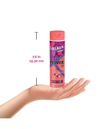 Novex Collagen Organic Infusion Shampoo 10 oz | Revitalize & Nourish Hair | International Shipping Available - Buy Online on GoSupps.com