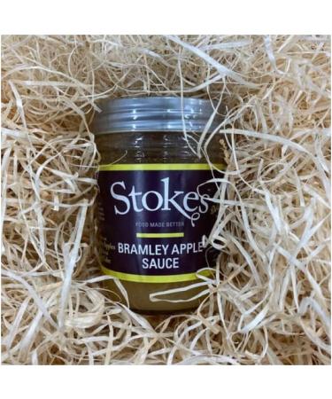 Stokes Bramley Apple Sauce with Aspall Cider 240g - Premium Quality and Delicious Flavor - Buy Online on GoSupps.com