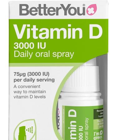  Tudor Better You Pack of 2 Liquid Vitamin D3 Immune Support Supplements 3 000 IU per Spray 100ml - Buy Online on GoSupps.com