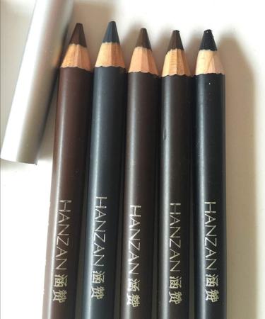 HANZAN Waterproof Eyebrow Pencil - EB03 Light Coffee | Cedar Wood Makeup Tool - Buy Online on GoSupps.com