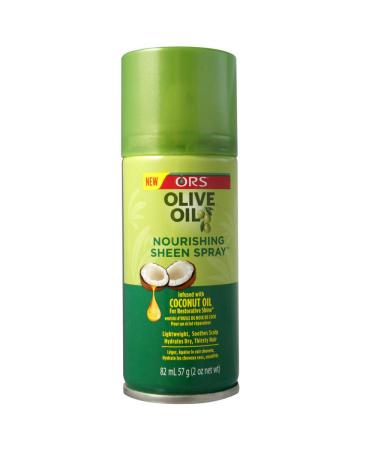 Ors Olive Oil Sheen Nourishing Spray 2 Ounce (82ml) (2 Pack)