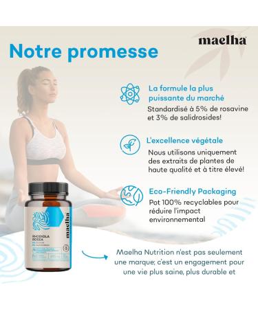 Rhodiola Rosea Fort | High Titration Supplement 5% Rosavine 3% Salidrosides | 60 Capsules | 100% Natural - Buy Online on GoSupps.com