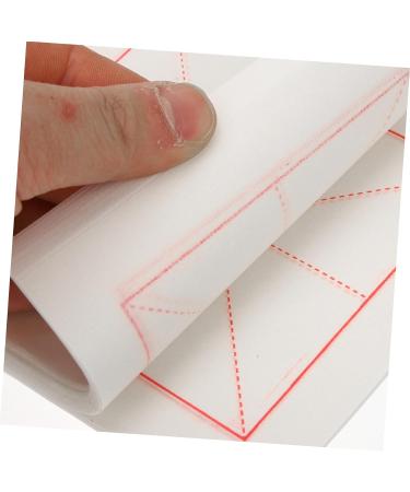 EXCEART 200 sheets Sumi Paper Chinese Grids Art Japanese with Supplies Rice Xuan Writing Calligraphy White 39x12cm - Buy Online on GoSupps.com