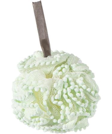 Buy Soft Exfoliating Bath Mesh Sponge - Large Green Shower Ball for Men & Women - Rich Dense Foaming - Buy Online on GoSupps.com