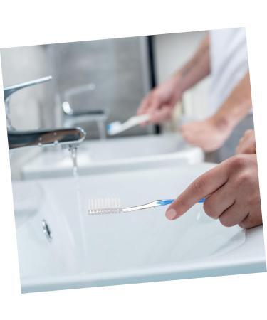 Frcolor 60-Pack Disposable Toothbrushes - Soft Bristles for Sensitive Gums Hygienic Travel Toothbrushes with Plastic Handle & Toothpaste - Buy Online on GoSupps.com