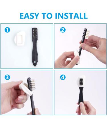 Flintronic 2 Pcs Suede & Nubuck 4-Sided Shoe Cleaner Kit with Brass Brush & Eraser - Luxury Leather Care for Boots, Jackets - Decontamination & Cleaning Solution - Buy Online on GoSupps.com