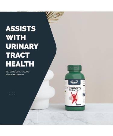 VORST Cranberry Supplement for Men 120 Capsules | Powder Pills | 1 Bottle 120 count (Pack of 1) - Buy Online on GoSupps.com