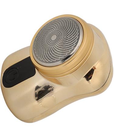 Portable Cordless Beard Trimmer for Men | Waterproof USB Charging Curved Blade - Champagne Gold - Buy Online on GoSupps.com