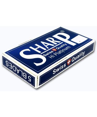  Razor Blades Club Pack of 100 Sharp Hi Platinum razor blades - Buy Online on GoSupps.com