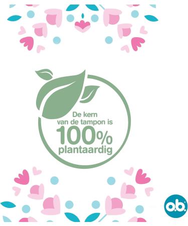 O.B. Original Normal Tampons - 32 Pack | Medium to Heavy Flow | Staydry Technology & Curved Grooves for Reliable Protection - Buy Online on GoSupps.com