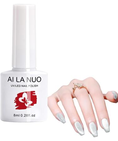 Nail Polish | Nail Polish | 0.28oz Quick Dry Magnetic Nail Lacquer Soak Off Shiny Nail Polish Long-Lasting Bright Nail Polish for at Home Lencyh 07 - Buy Online on GoSupps.com