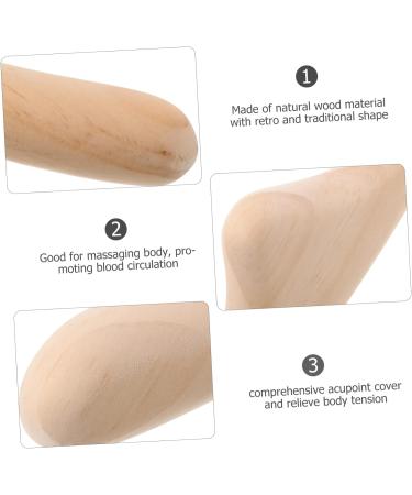 Shop Sewoart Wooden Face Massage Device | Point Treatment Rod & Body Massage Bar - At-Home Skin Care Tool - Buy Online on GoSupps.com