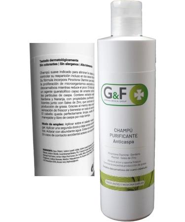 Anti-dandruff shampoo. Oily hair shampoo. Purifying anti-dandruff shampoo in 300ml bottle. Anti-dandruff shampoo that controls excessive sebum production. - Buy Online on GoSupps.com