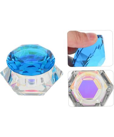 minkissy 3pcs Nail Art Crystal Cup Nails Glass Dish Lid Bowl Cup Nail Liquid Cup Mini Crystal Bowl Vitroleros Para Mini Pen Washing Bucket Equipment Mix White Crystal 6.5x6.5cmx3pcs Lake Bluex3pcs - Buy Online on GoSupps.com