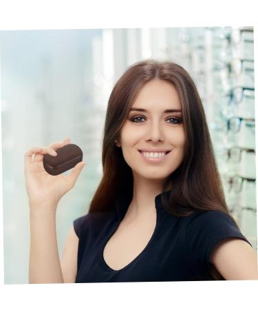 Healeeved Colored Contact Lens Care Kit - 1 Set of Travel Containers for Eye Lenses Cleaning Case & Nearsighted Storage - Plastic Compact Design (9.5x5.5cm) - Buy Online on GoSupps.com