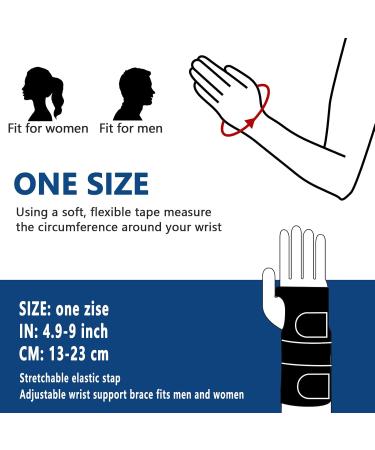 Zinuu Wrist Bandages for Carpal Tunnel Syndrome - Sports Protection & Arthritis Relief - Right Hand Wrist Wrap - Buy Online on GoSupps.com