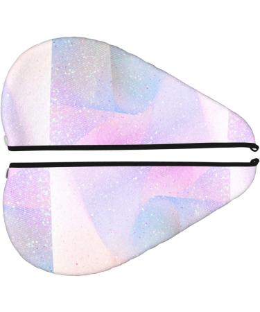 Rainbow Hair Towel Wrap - Quick Drying Hair Turban with Button - Ultimate Hair Drying Solution - Buy Online on GoSupps.com