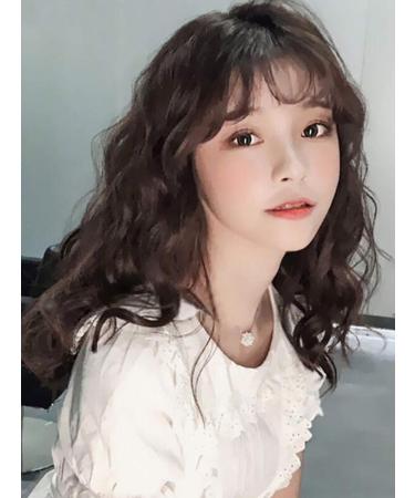 Long Dark Brown Curly Wig for Women - Natural Full Headgear Breathable Net Perfect for Stylish Looks - Buy Online on GoSupps.com