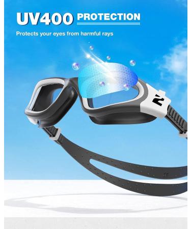 ZIONOR G1 SE Swim Goggles Anti-fog | Adult Men Women | A0 Clear Lens - Buy Online on GoSupps.com
