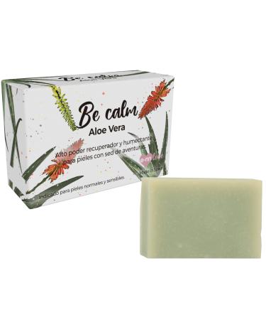 enna E-NN LOVE Natural Vegan Soap Be Calm Aloe Vera Recovery and Moisturizing Repair 100g Made in Spain