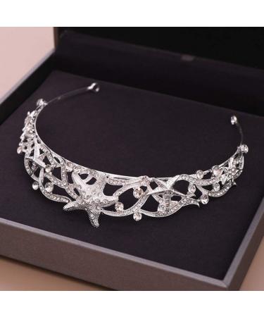 Beaupretty Wedding Starfish Headpiece | Durable Rhinestone Tiara & Bridal Hair Accessories for Fashionable Brides - Buy Online on GoSupps.com