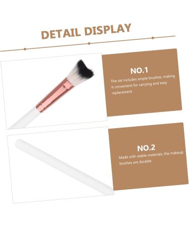 PAMINGONO 3pcs Fish Tail Brush Nose Makeup Tool Nose Brush for Women Makeup Brush for Women Nose Shadow Brush 18.50X1.00X1.00CM As Shown - Buy Online on GoSupps.com