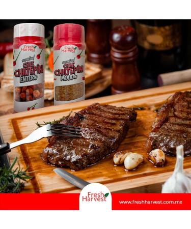 Fresh Harvest ground Chiltepin chili 45g/ Chile Chiltepin molido picoso. Hot - Buy Online on GoSupps.com