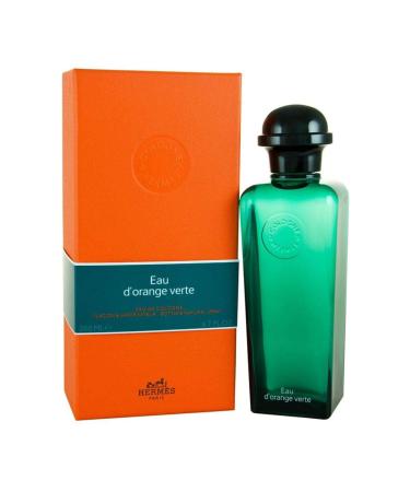 Hermes Concentre D'orange Verte Eau de Toilette Spray for Unisex 6.7 Ounce 3.3 Fl Oz (Pack of 1) Basil Cedar Citrus Lemon Mint Orange - Buy Online on GoSupps.com