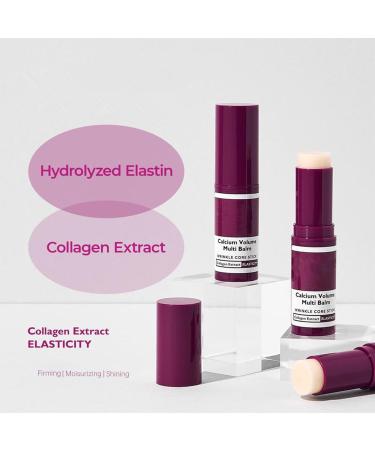 EELHOE Calcium Multi Balm Stick Anti Wrinkle Calcium Collagen Balm for Firming Lifting & Hydrating Skin Korean Skincare Stick for Eyes Neck & Face Reduces Sagging & Fine Lines - Buy Online on GoSupps.com