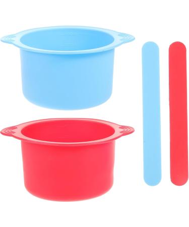 6 STK Silicone Wax Melting Pot Set - Reusable Wax Warmer Bowls & Heating Liners for Salon Use - Buy Online on GoSupps.com