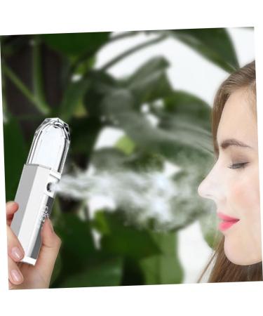 DOITOOL 1pc Skin Moistener Facial Mist Sprayer Rechargeable Facial Sprayer Spray Instrument Face Moisturizing Sprayer Mini Humidifier Face Steamer Portable White - Buy Online on GoSupps.com