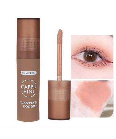 Liquid Eyeshadow Makeup | Long Lasting Waterproof Nude Eyeshadow Easy to Apply Eye Makeup Tools for Festival Makeup Beauty 103#