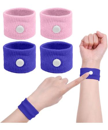 ACWOO Motion Sickness Wristbands - 2 Pairs Natural Anti-Nausea Bands for Kids & Adults - Buy Online on GoSupps.com