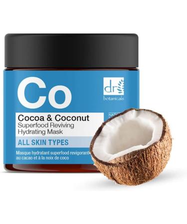 Dr Botanicals 60 ml Mask Cocoa & Coconut Superfood Reviving Hydrating - Buy Online on GoSupps.com