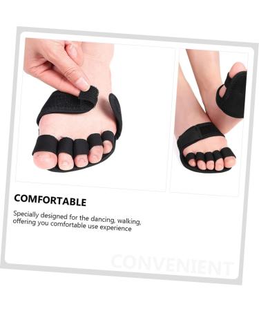 Mobestech Forefoot Pads | 5 Pairs Non-Slip Shoe Inserts for Pain Relief | Half Sole Cushions for Comfort and Support - Buy Online on GoSupps.com