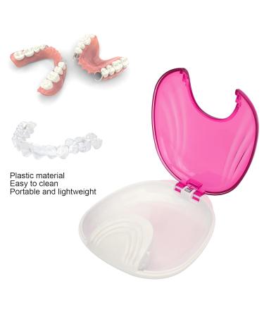 Retainer Box - Orthodontic Retainer Case with Ventilation Holes | Portable Storage for Oral Care - Violet - Buy Online on GoSupps.com