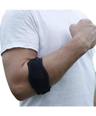 Estink Golfers Elbow Straps - Adjustable Compression Support Wrap for Pain Relief | Shock Absorber | Ideal for Tennis & Daily Use - Black - Buy Online on GoSupps.com