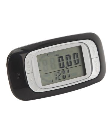 3D Walking Pedometer Simple Walking Pedometer with Large Digital Display Clip-on Simple Pedometer